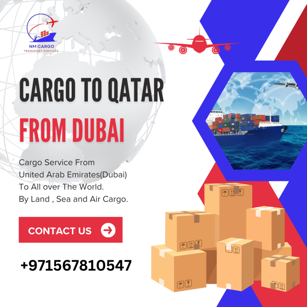 Fast and secure door-to-door cargo delivery from Dubai to Qatar for personal and commercial items.