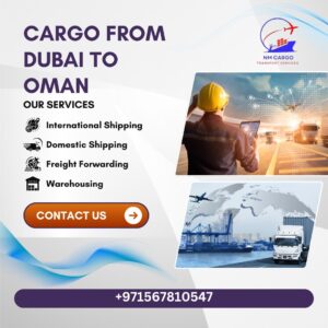 Freight forwarding service from Dubai to Oman.